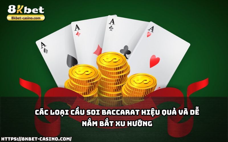 Tìm hiểu các loại cầu soi Baccarat tại 8KBET giúp anh em dễ nắm bắt xu hướng và thắng lớn hơn Tìm hiểu các loại cầu soi Baccarat tại 8KBET giúp anh em dễ nắm bắt xu hướng và thắng lớn hơn
